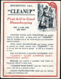 #UPaper218 - Cleanup Soap/Paste Tin Flyer - Boston, Massachusetts
