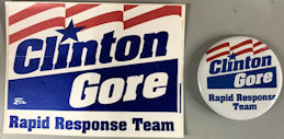 #PL411 - 1992 Clinton Gore Rapid Response Team ...