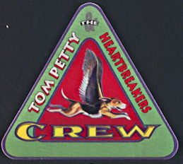##MUSICBP0240 - Tom Petty OTTO Cloth Backstage Crew Pass from the 1995 Dogs with Wings Tour