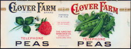 #ZLCA263 - Clover Farm Brand Telephone Peas Can...
