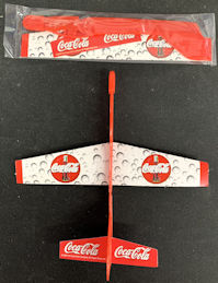#CC424 - Group of 4 Licensed Coca-Cola Toy Airplanes in original packages