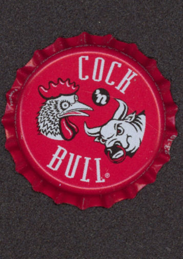 #BC100 - Group of 10 Cock 'n Bull Plastic Lined Soda Caps
