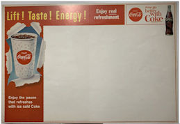 #CC388 - Unused Coca Cola High School Baseball ...