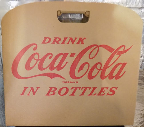 #CC292 - Large Coca Cola Carboard Stadium Seat