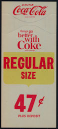 #CC316 - Drink Coca Cola Bottle Hanger - Things Go Better with Coke