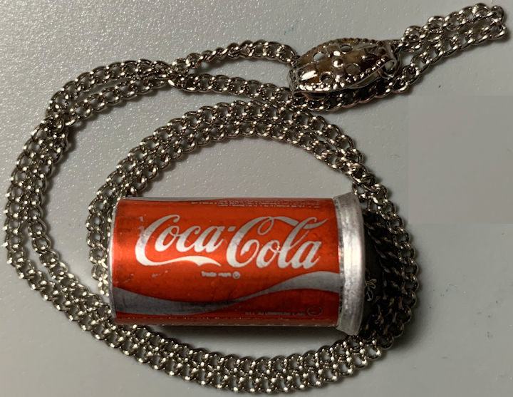 #CC106 - Coca Cola Can Necklace