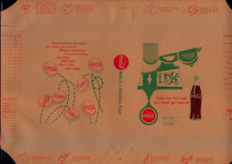 #CC314 - Large Illustrated Coca Cola Book Cover
