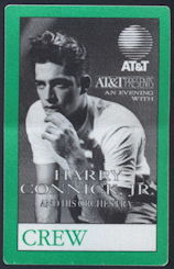 ##MUSICBP0164 - Harry Connick, Jr. and his Orchestra OTTO Cloth Backstage Crew Pass from 1992 Concert