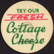 #DC145 - Try our Fresh Cottage Cheese Milk Bottle Cap