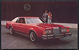 #BGTransport508 - 1979 Mercury Cougar 2-Door Sedan Advertising Postcard