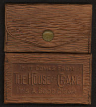 #TOP037 - Early 1900s Leather House of Crane Cigar Leather Change Purse Giveaway