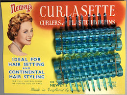 #CS569 - Full Display Card with Newey's Curlasette Curlers