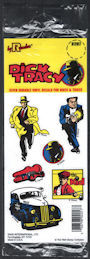#CH338 - Group of 12 Disney Licensed Dick Tracy Vinyl Decals for Bikes & Trikes