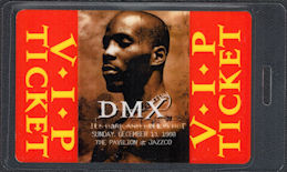 ##MUSICBP0864 - Rare OTTO Laminated DMX Backstage Pass from the It's Dark and Hell is Hot Tour