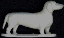 #TY459 - Nicely Detailed Dachshund Dog Figure