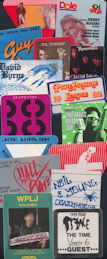 ##MUSICBP0146.1 - Special Deal #6 - 15 Different 1980s and 90s Cloth Backstage Passes from Well Known Music Groups