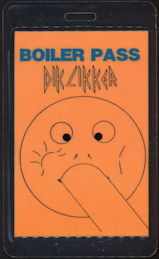 ##MUSICBP0355  - 1983 Def Leppard Dik Likker Laminated Backstage Tour Pass