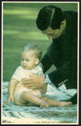 #PL419.21 - Royal Family Sovereign Series No.3 Postcard - Charles & Diana in the Antipodes