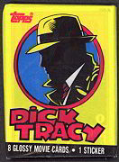 #Cards052 - 1990 Dick Tracy Movie Card Pack
