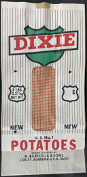 #CS641 - Large Dixie Brand Potato Bag