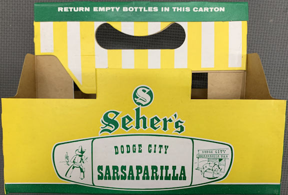 #SOZ119  - Dodge City Sarsaparilla Six Bottle Carton