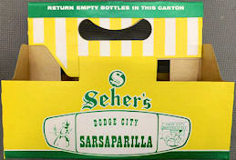 #SOZ119  - Dodge City Sarsaparilla Six Bottle Carton