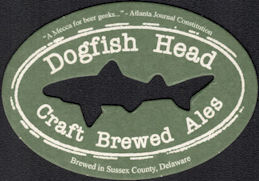 #TMSpirits115 - Group of 5 Dogfish Head Ale Coasters