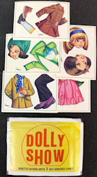 #TZCards295 - Group of 6 Packs of Rare Dolly Show Trading Cards