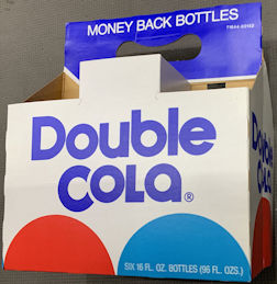 #SOZ133 - Double Cola 6 Bottle Cardboard Carrier