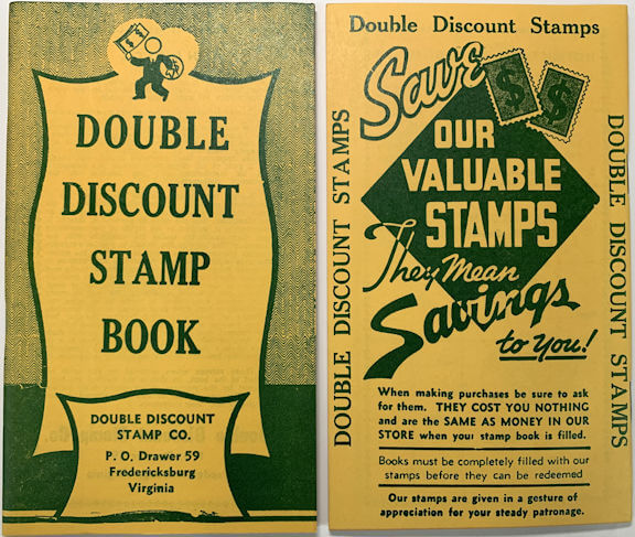 #MISCELLANEOUS345 - Group of 3 Double Discount Stamp Books