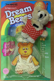 #CH530 - REMCO Dream Bear with Outfit on Display Card