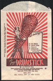 #PC129 - Frozen Drumstick Ice Cream Bag