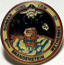 #MISCELLANEOUS379 - Cloisonné Pin Made for the 9th Launch of the Space Shuttle Columbia (STS-32)