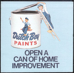 #UPaper209 - Dutch Boy Paint Fold Out Advertising Booklet
