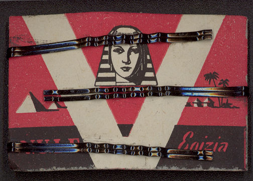 #CS240 - Carded Bobby Pins with Cleopatra and Pyramids