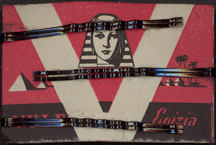 #CS240 - Carded Bobby Pins with Cleopatra and Pyramids