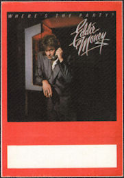 ##MUSICBP0030  - 1983 Eddie Money Where's the Party? Tour OTTO Backstage Pass