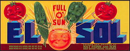 #ZLCA*061 - Full O' Sun El Sol Vegetables C...