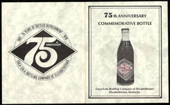 #CC249 - Coca Cola Paper Label Bottle Brochure ...