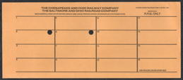 #BGTransport201 - The Chesapeake and Ohio & Baltimore and Ohio Railroad Envelope