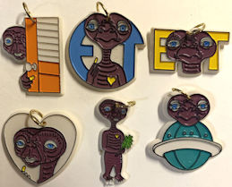 #CH452 - Group of 6 Different E.T. Pendants
