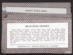 #Cards230 - 12 Card Set of Exhibit Supply Eye  ...
