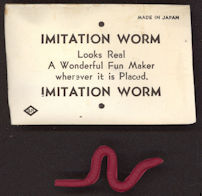 #TY582 - Imitation Worm Gag - Made in Japan