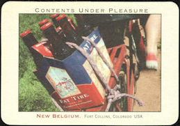 #SP096 - New Belgium Fat Tire Beer Coaster/Postcard