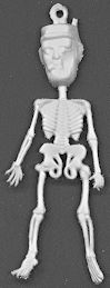 #PL250 - Fidel Castro Skeleton Charm