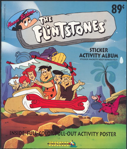 #TZCards248 - Hanna-Barbera The Flintstones Activity Book