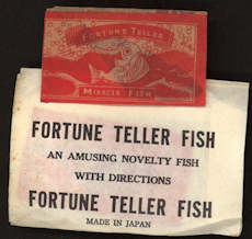 #TY572 - Even Older Version of the Fortune Teller Miracle Fish Japan - As low as 50¢ each