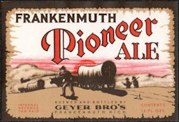 #ZLBE116 - Frankenmuth Pioneer Ale/Beer Bottle ...
