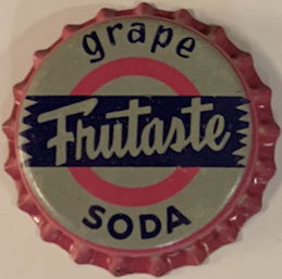 #BF193 - Frutaste Cork Lined Grape Soda Bottle Cap