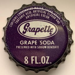 #BF361- Cork Lined Grapette Bottle Cap